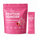 Strawberry Burst Clear Protein Powder | 20g Grass-Fed Whey Isolate | Light & Juicy Protein Drink